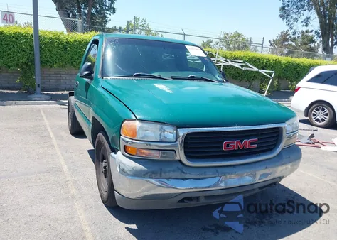 2001 GMC Sierra 1500 Sl из США, поврежденный, VIN 1GTEC14V01Z194857